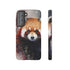 Red Panda in Watercolor - Impact Resistant Phone Case Samsung Galaxy S21 FE Matte